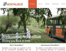 Tablet Screenshot of nostalbus.be